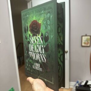 Fairyloot Seven Deadly Thorns Book by Amber Hamilton